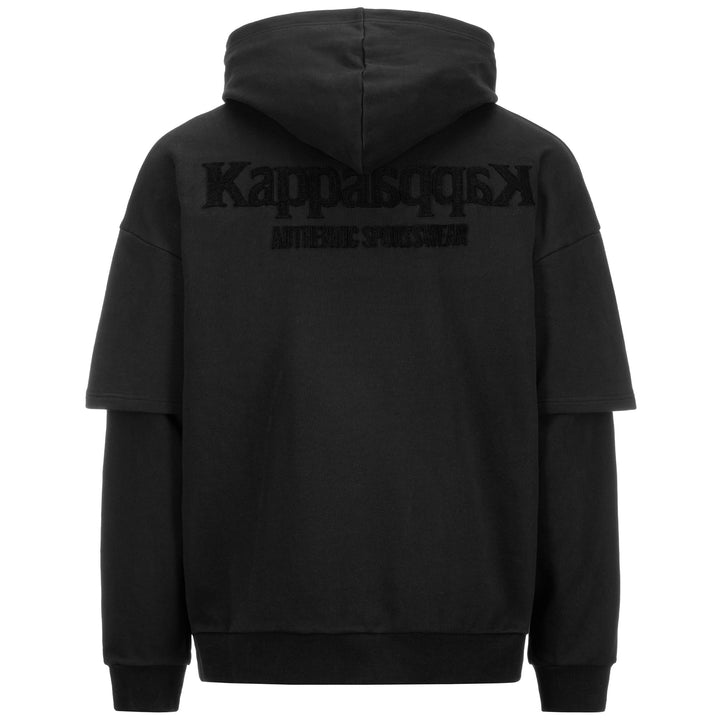 Fleece Man AUTHENTIC PREMIUM PIZOR Jumper BLACK Dressed Side (jpg Rgb)		