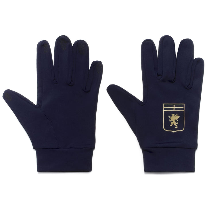 Gloves Man AVES 7 GENOA Glove BLUE MARINE Dressed Front (jpg Rgb)	