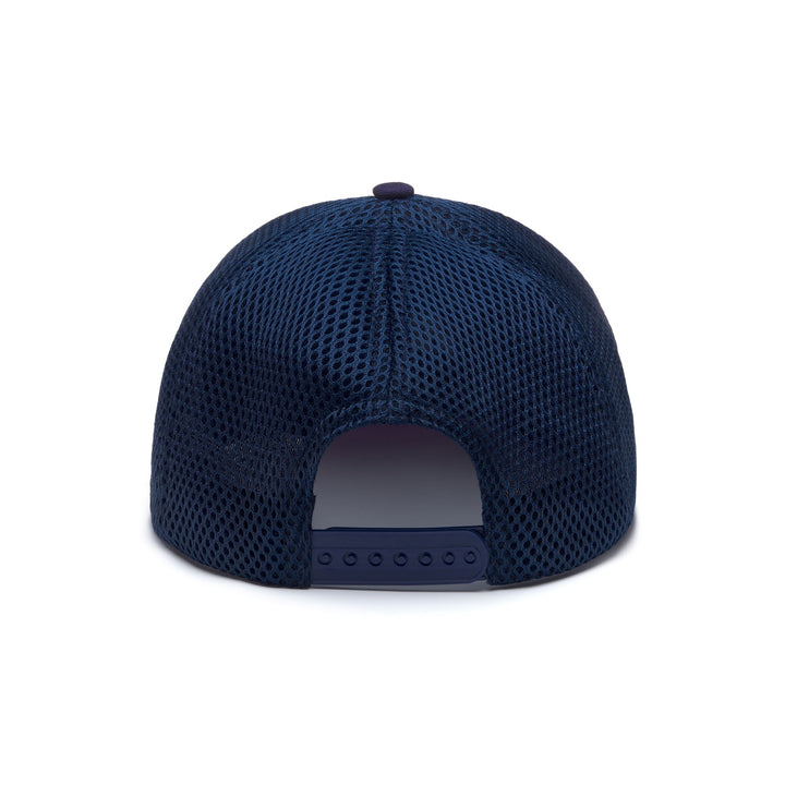 Headwear Man LOGO KORPO KAPRI Cap BLUE MARINE Dressed Side (jpg Rgb)		