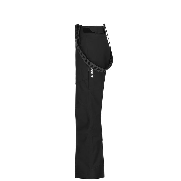 Pants Woman 6CENTO 665C Sport Trousers BLACK Dressed Back (jpg Rgb)		