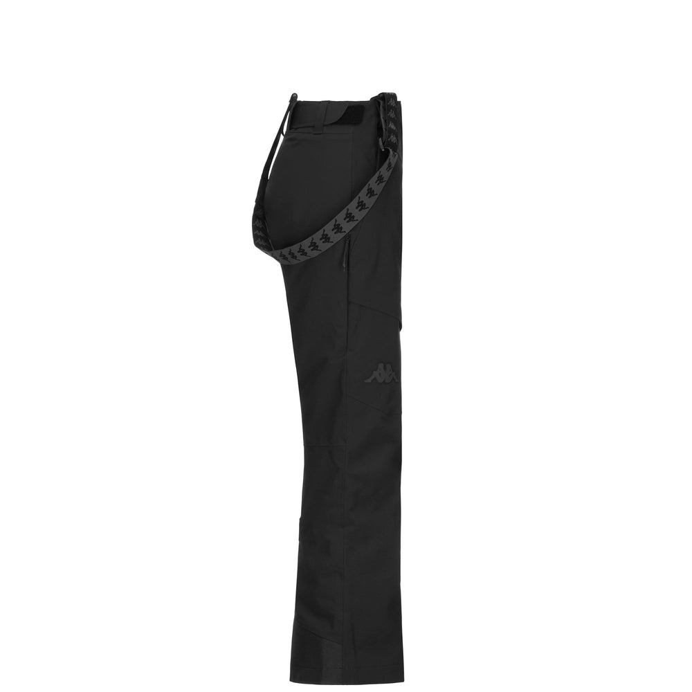 Pants Woman 6CENTO 665C Sport Trousers BLACK Dressed Front (jpg Rgb)	