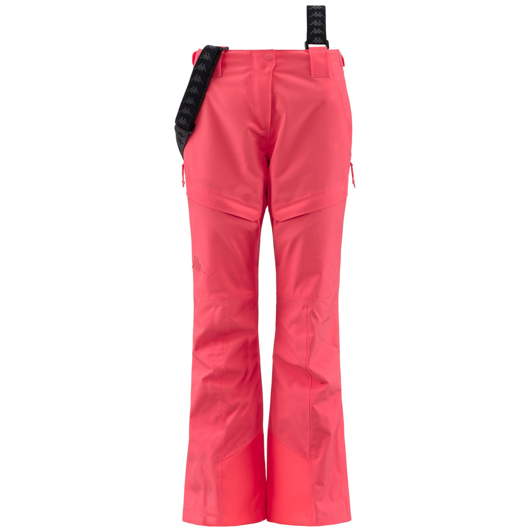 Pants Woman 6CENTO 665C Sport Trousers PINK SHELL - BLACK Photo (jpg Rgb)			