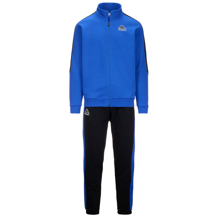 Sport Suits Man LOGO FALEC TRACKSUIT BLUE ROYAL - BLACK Photo (jpg Rgb)			