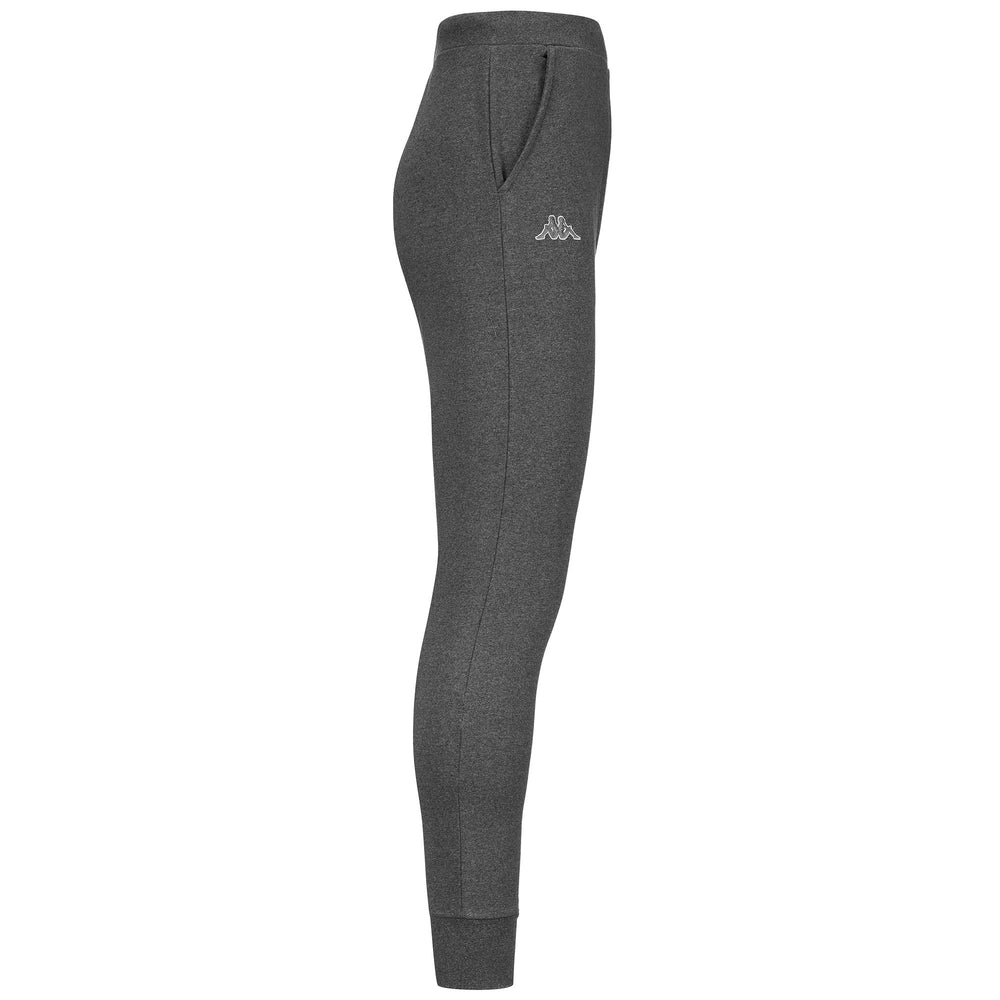 Pants Man LOGO ZANTUS RY Sport Trousers GREY DK MEL Dressed Front (jpg Rgb)	