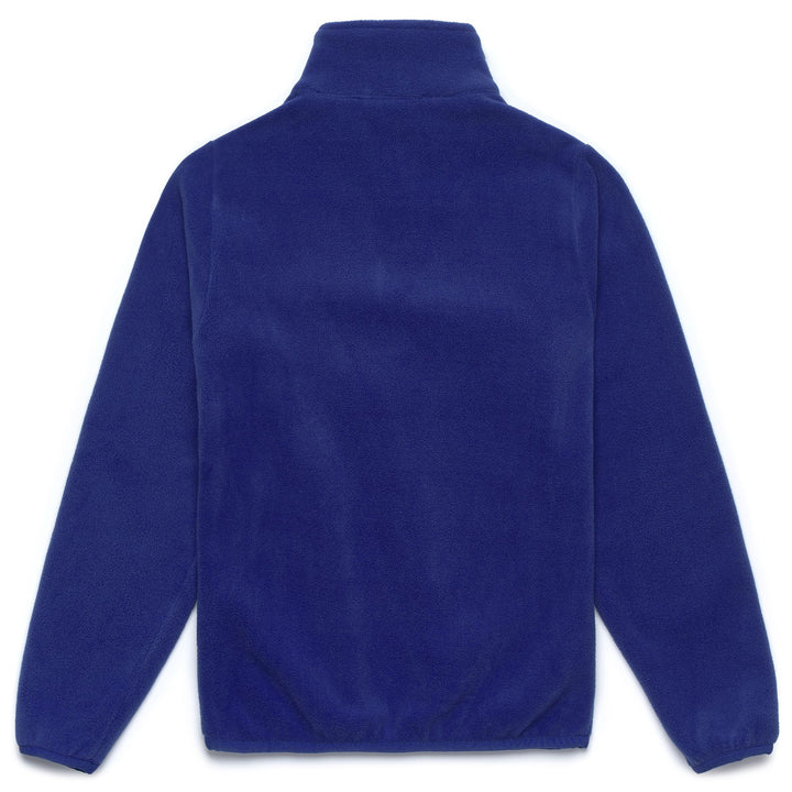 Fleece Kid unisex 8CENTO 867 KID Jumper BLUE SPECTRUM Dressed Front (jpg Rgb)	