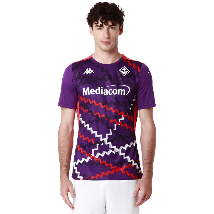 Active Jerseys Man ABOUPRE PRO 8 FIORENTINA Shirt VIOLET INDIGO-RED Detail (jpg Rgb)			