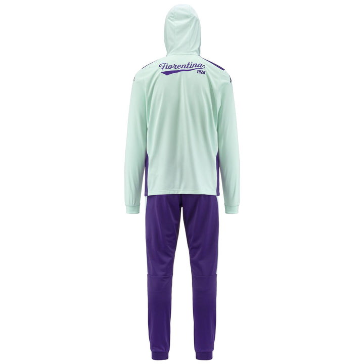 Sport Suits Man AUTRYC 8 FIORENTINA TRACKSUIT GREEN WATER-VIOLET INDIGO Dressed Side (jpg Rgb)		