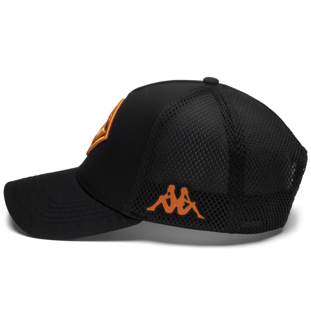 Headwear Unisex ESEMY FIORENTINA Cap BLACK Dressed Front (jpg Rgb)	