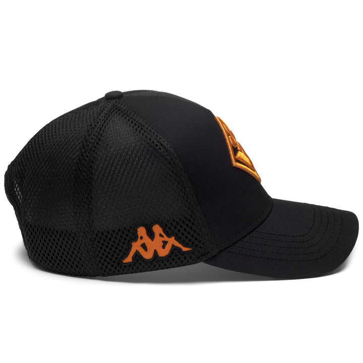 Headwear Unisex ESEMY FIORENTINA Cap BLACK Dressed Back (jpg Rgb)		