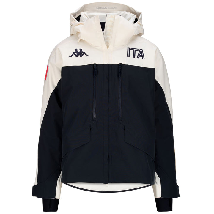 Jackets Man 6CENTO 602FA ITA Mid BLUE DK NAVY - WHITE COCONUT Photo (jpg Rgb)			