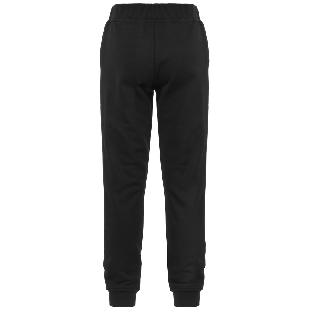 Pants Unisex LOGO TIR KID Sport Trousers BLACK Dressed Front (jpg Rgb)	