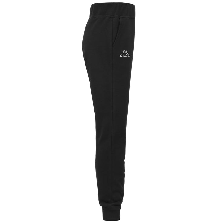 Pants Unisex LOGO TIR KID Sport Trousers BLACK Dressed Side (jpg Rgb)		