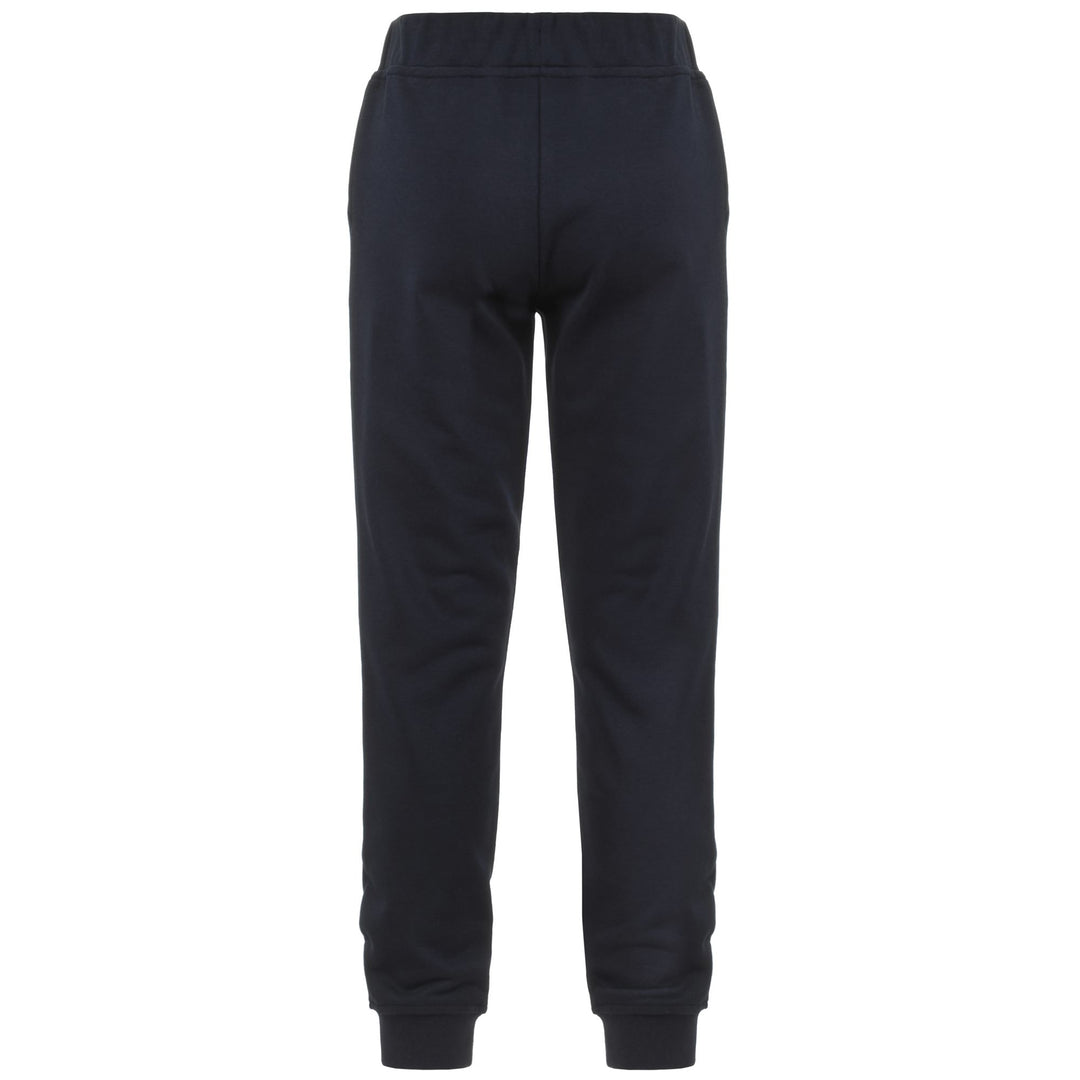 Pants Unisex LOGO TIR KID Sport Trousers BLUE MARINE Dressed Front (jpg Rgb)	