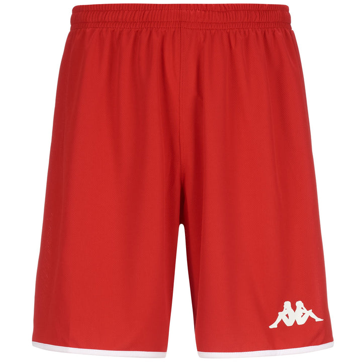 Shorts Man KAPPA4BASKET DUMPO Sport Shorts RED-WHITE Photo (jpg Rgb)			