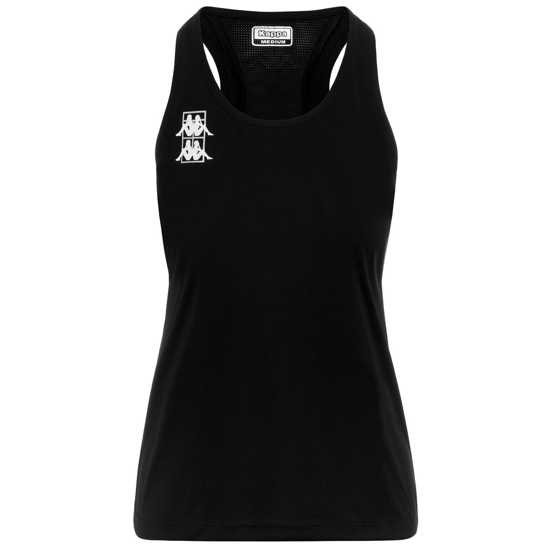 Active Jerseys Woman KOMBAT PADEL FRAS Tank BLACK - BLACK PURE Photo (jpg Rgb)			