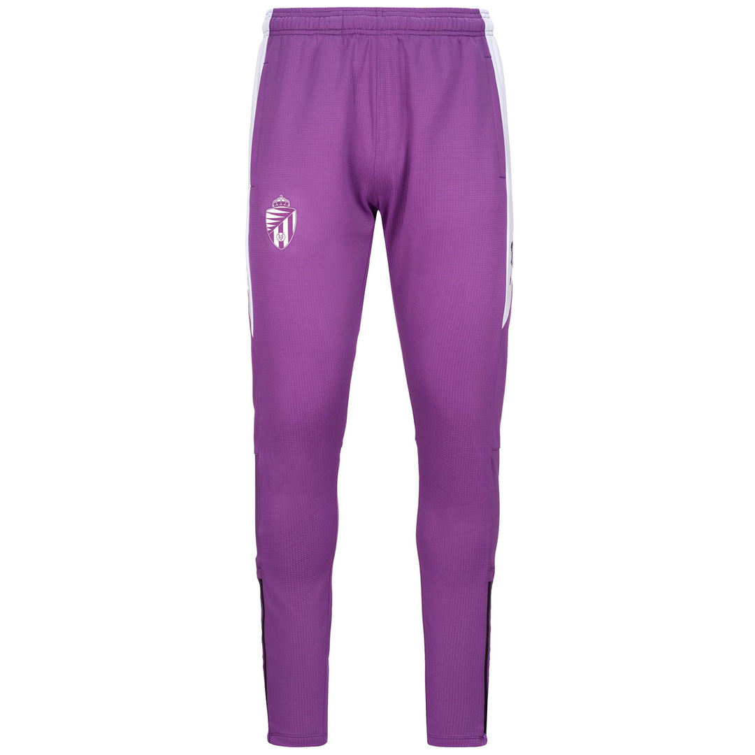 Pants Man ABUNSZIP PRO 7 VALLADOLID Sport Trousers BRIGHT VIOLET - WHITE Photo (jpg Rgb)			