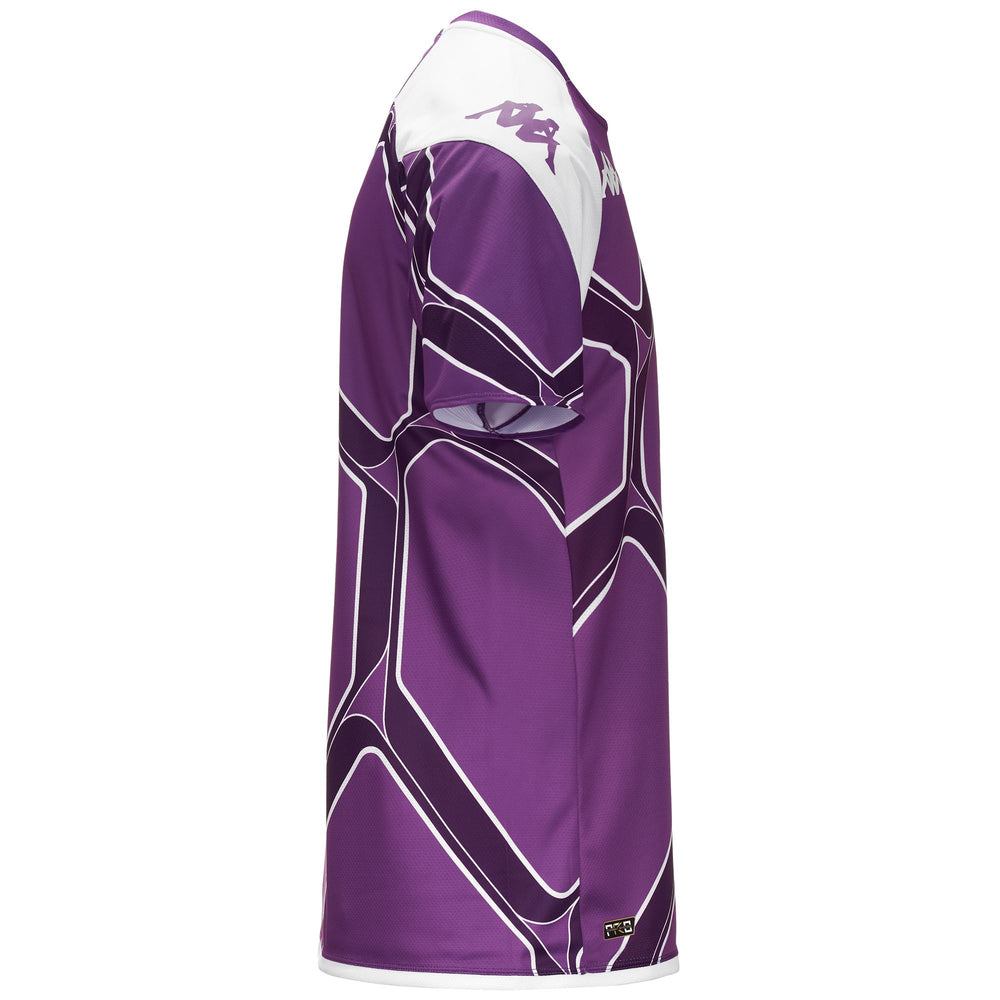 Active Jerseys Man ABOUPRE PRO 7 VALLADOLID Shirt BRIGHT VIOLET - WHITE Dressed Front (jpg Rgb)	