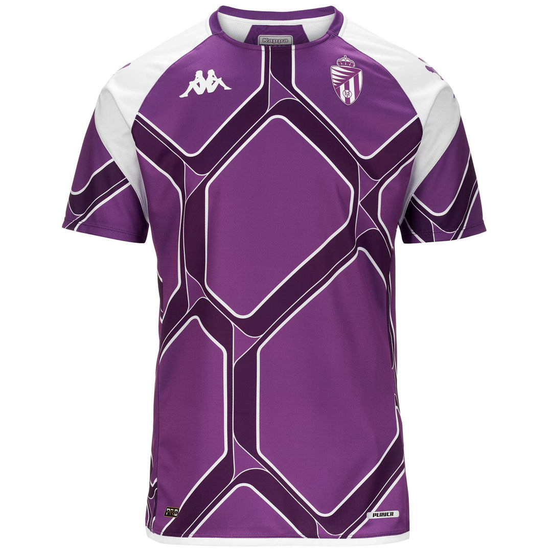 Active Jerseys Man ABOUPRE PRO 7 VALLADOLID Shirt BRIGHT VIOLET - WHITE Photo (jpg Rgb)			