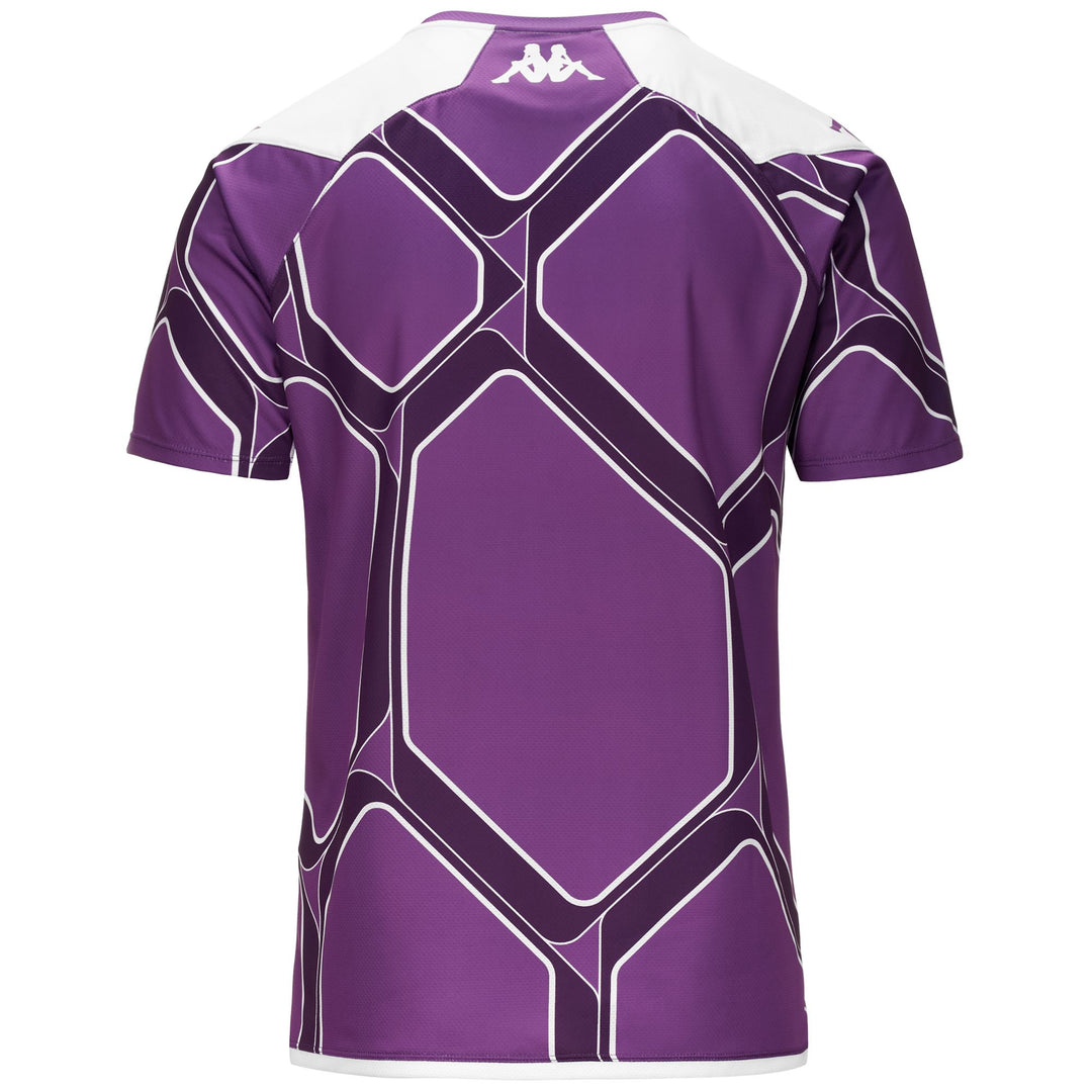 Active Jerseys Man ABOUPRE PRO 7 VALLADOLID Shirt BRIGHT VIOLET - WHITE Dressed Side (jpg Rgb)		