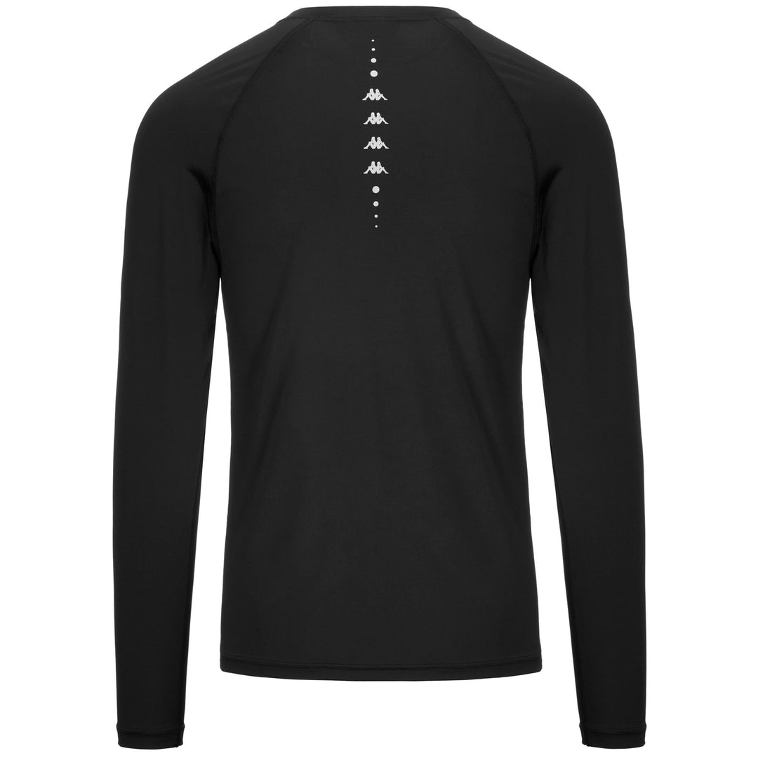 Active Jerseys Man KOMBAT RUN FOPE Shirt BLACK Dressed Side (jpg Rgb)		