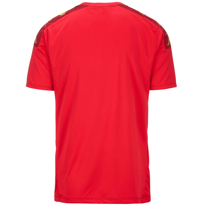 T-ShirtsTop Man GIANTO GENOA T-Shirt GASSOLO GENOA FC Dressed Side (jpg Rgb)		