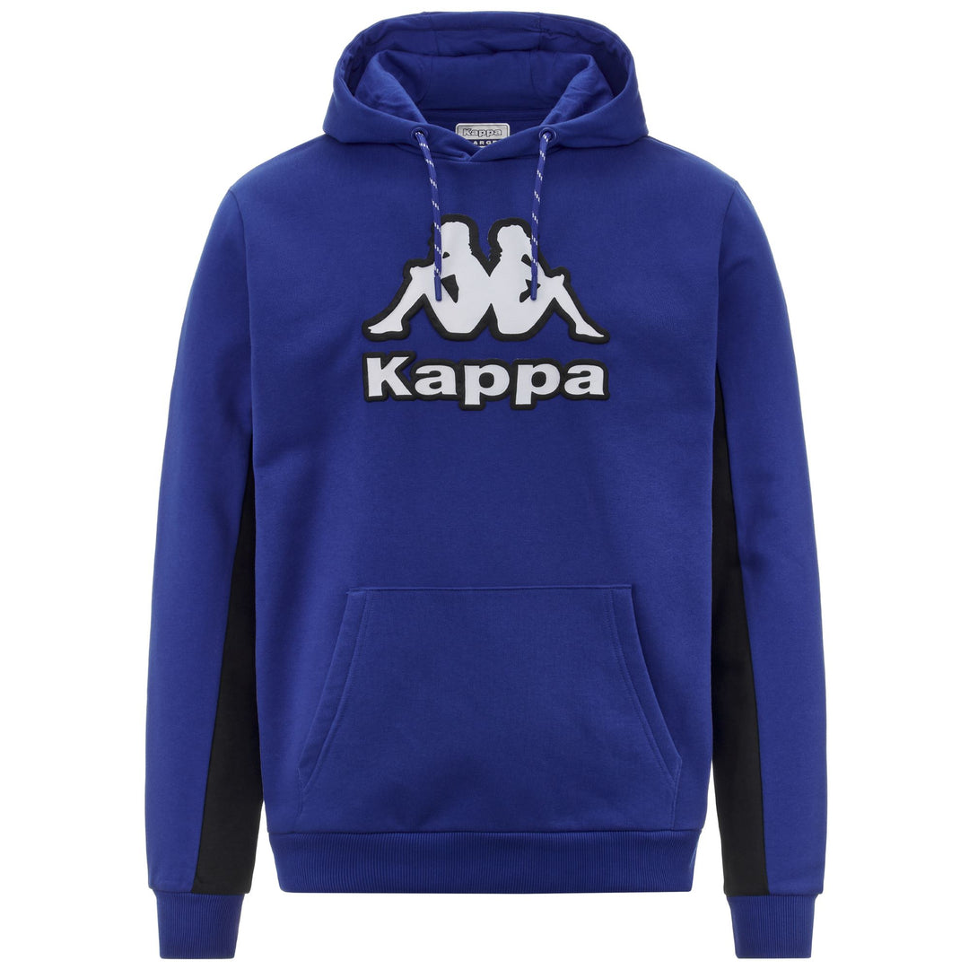 Fleece Man LOGO FARTI Jumper BLUE ROYAL - BLACK Photo (jpg Rgb)			