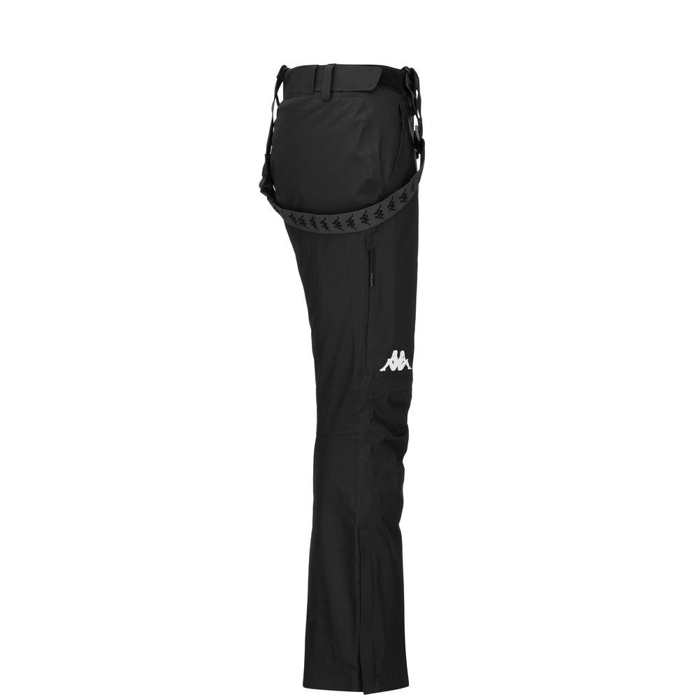 Pants Woman 8CENTO 834 Sport Trousers BLACK Dressed Front (jpg Rgb)	