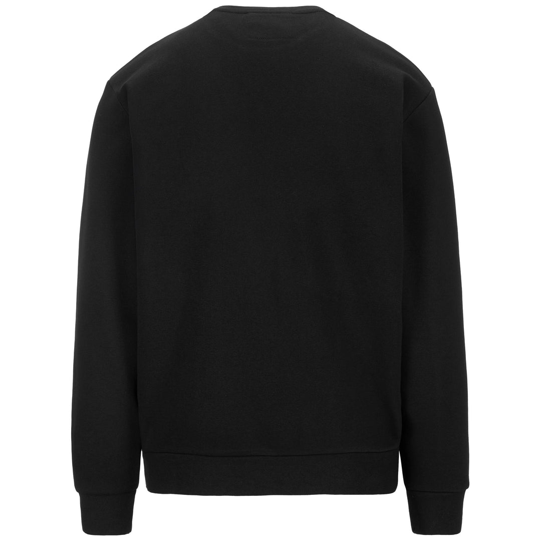 Fleece Man LOGO FOSADO Jumper BLACK Dressed Side (jpg Rgb)		