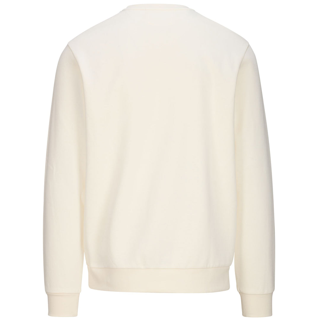 Fleece Man LOGO FOSADO Jumper WHITE WHISPER Dressed Side (jpg Rgb)		