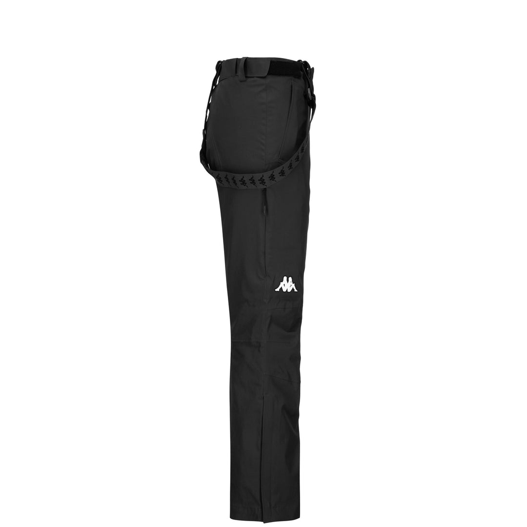 Pants Man 8CENTO 864 Sport Trousers BLACK Dressed Front (jpg Rgb)	