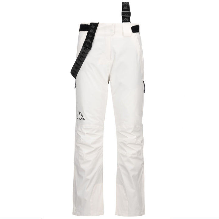 Pants Man 8CENTO 864 Sport Trousers WHITE COCONUT - BLACK Photo (jpg Rgb)			