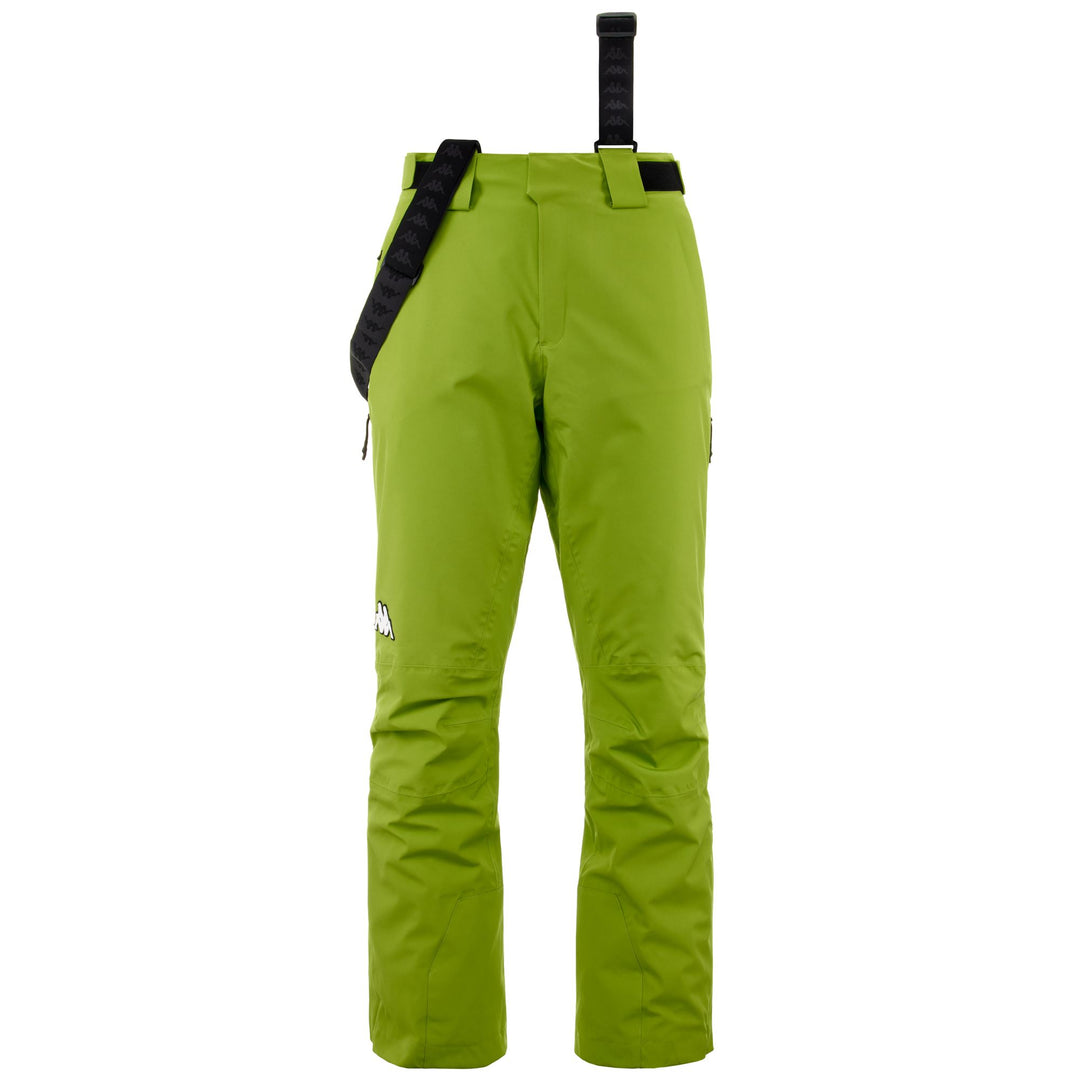 Pants Man 8CENTO 864 Sport Trousers GREEN GLOWING - BLACK Photo (jpg Rgb)			