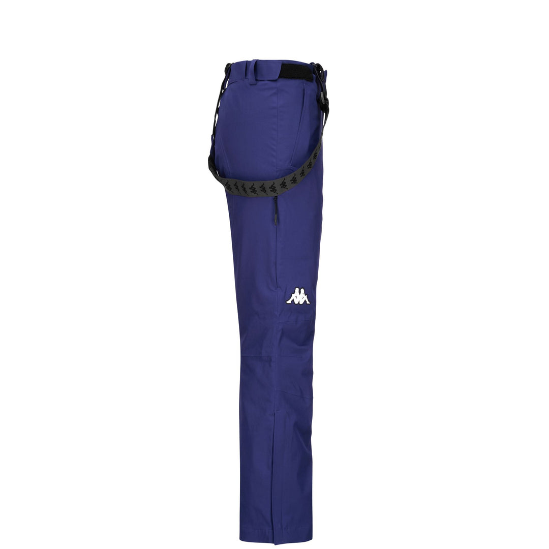 Pants Man 8CENTO 864 Sport Trousers BLUE CAVERN - BLACK Dressed Front (jpg Rgb)	