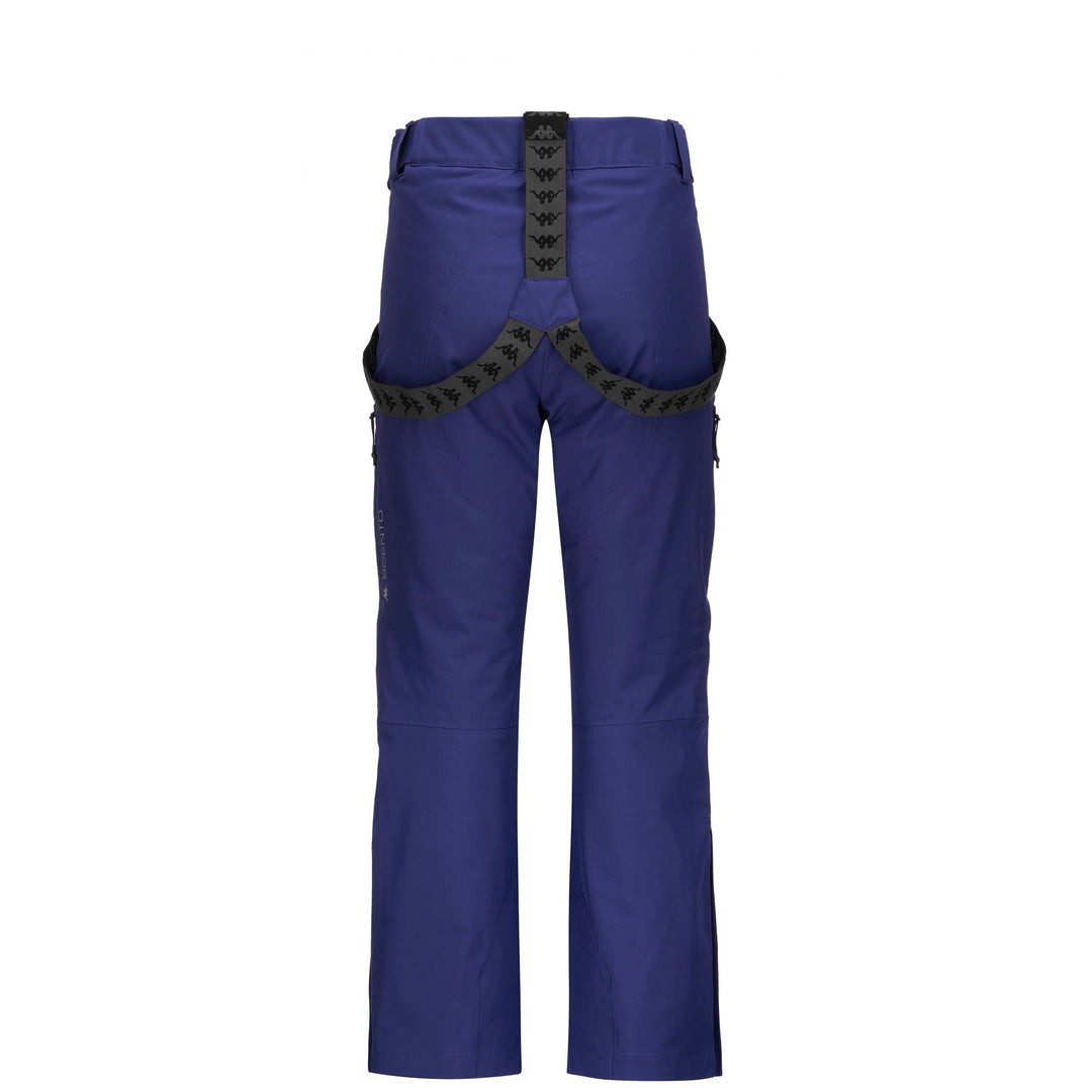 Pants Man 8CENTO 864 Sport Trousers BLUE CAVERN - BLACK Dressed Side (jpg Rgb)		