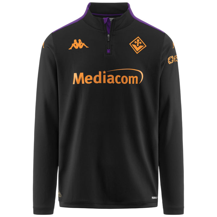 Fleece Man ABLAS PRO 8 FIORENTINA Jumper BLACK-VIOLET INDIGO SPONSOR Photo (jpg Rgb)			