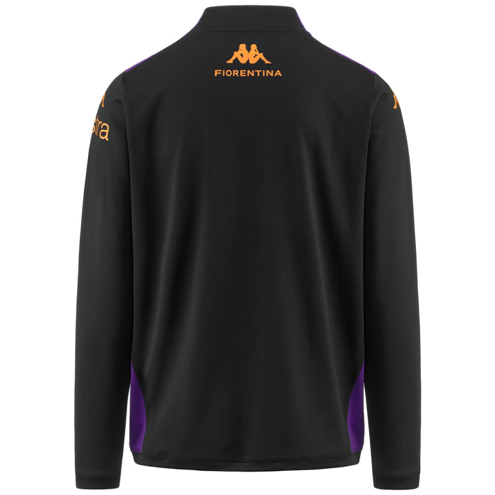 Fleece Man ABLAS PRO 8 FIORENTINA Jumper BLACK-VIOLET INDIGO SPONSOR Dressed Side (jpg Rgb)		