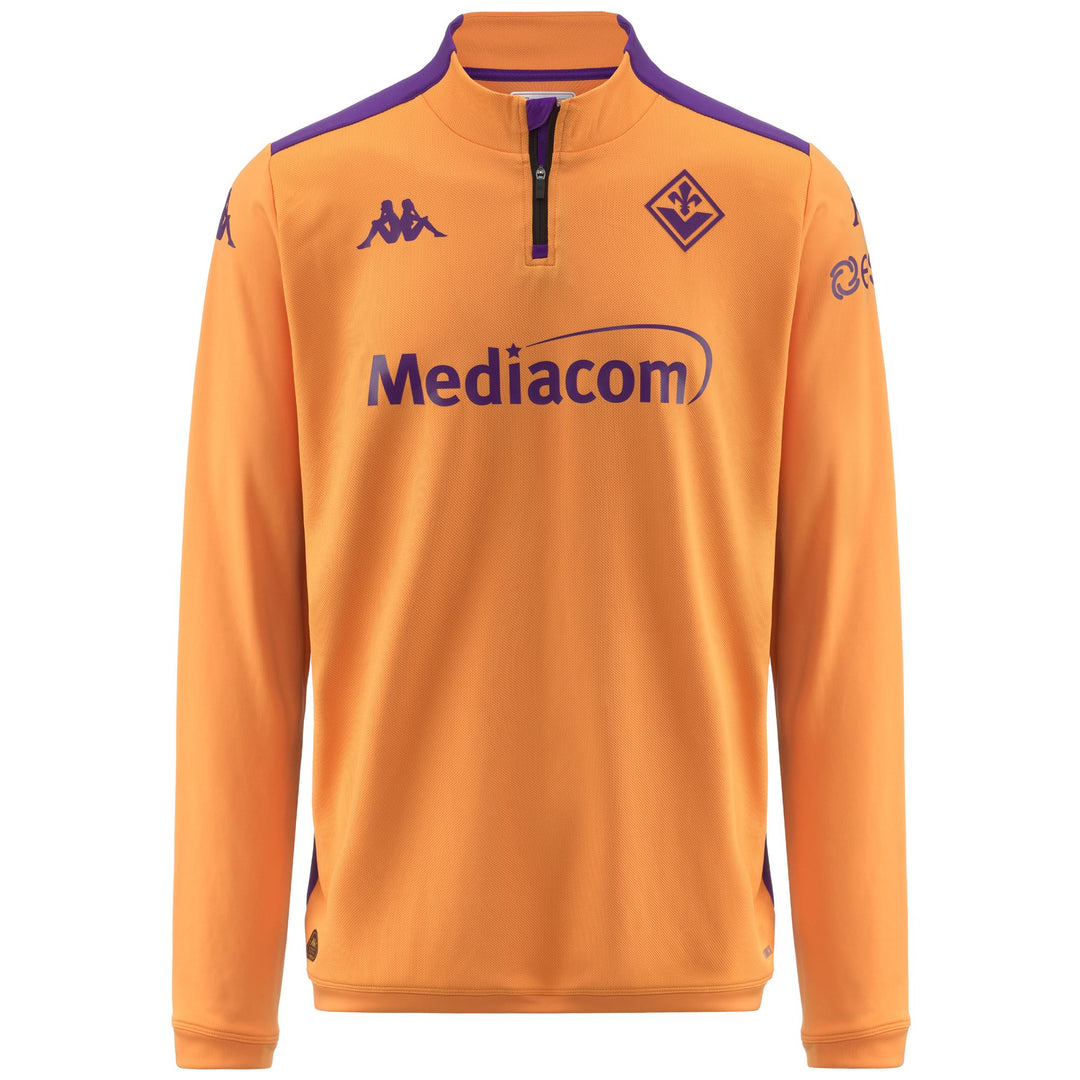 Fleece Man ABLAS PRO 8 FIORENTINA Jumper ORANGE MARIGOLD-VIOLET INDIGO SPONSOR Photo (jpg Rgb)			