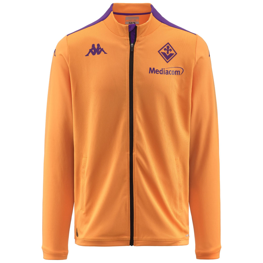 Fleece Man ARUN PRO 8 FIORENTINA Jacket ORANGE MARIGOLD-VIOLET INDIGO Photo (jpg Rgb)			