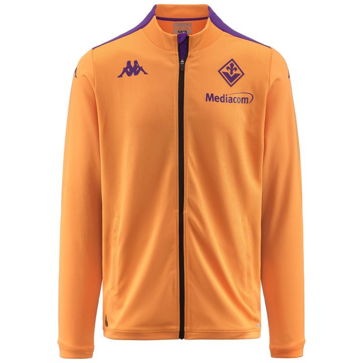 Fleece Man ARUN PRO 8 FIORENTINA Jacket ORANGE MARIGOLD-VIOLET INDIGO Photo (jpg Rgb)			