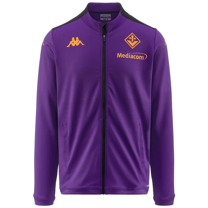 Fleece Man ARUN PRO 8 FIORENTINA Jacket VIOLET INDIGO-BLACK Photo (jpg Rgb)			