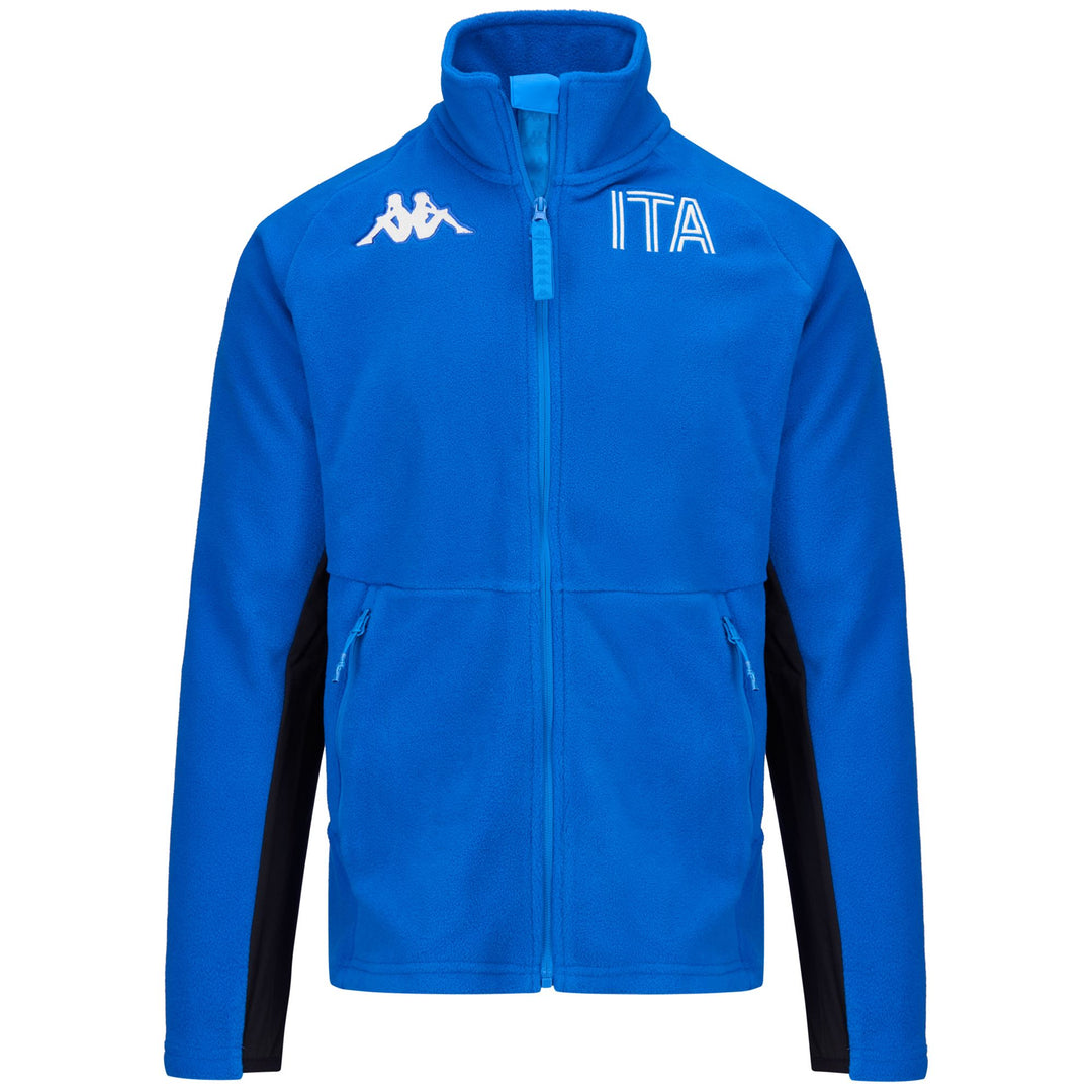 Fleece Man 6CENTO 687 ITA Jacket BLUE BRILLIANT - BLUE DK NAVY Photo (jpg Rgb)			