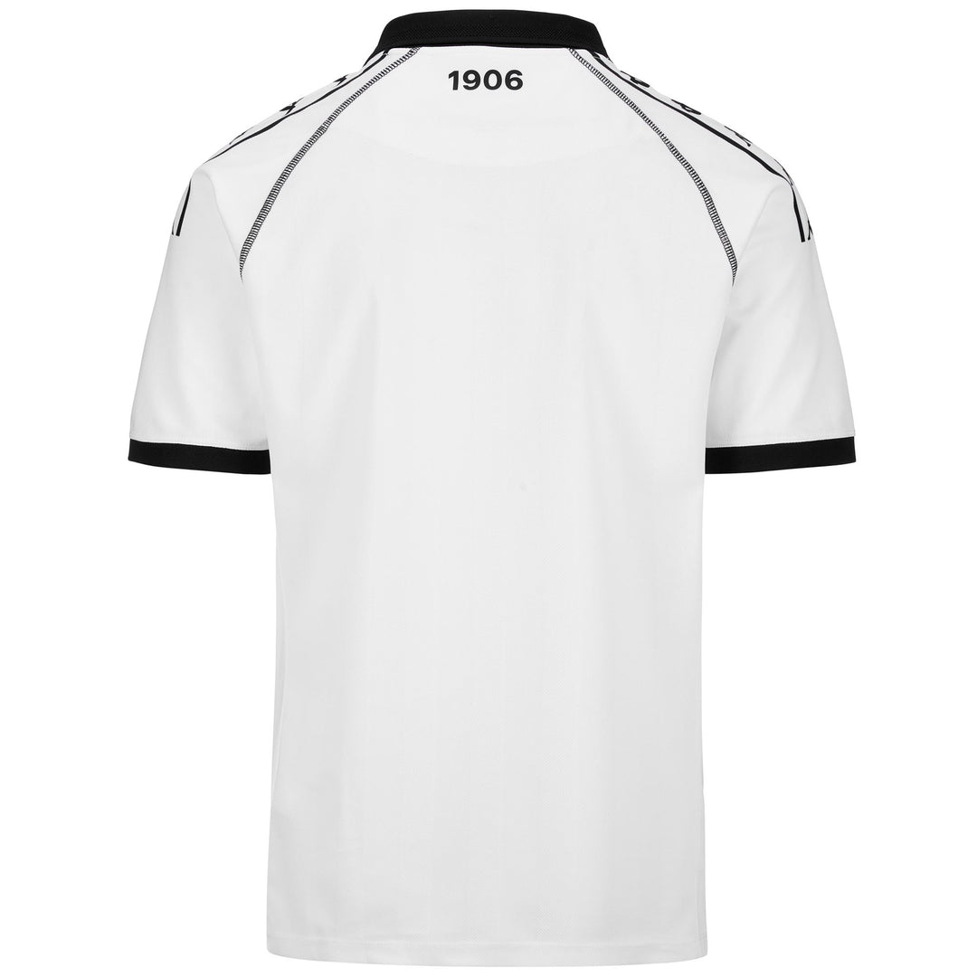 Active Jerseys Man KOMBAT 2025 SPEZIA Shirt WHITE-BLACK Dressed Side (jpg Rgb)		