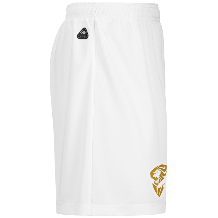 Shorts Man KOMBAT RYDER BRESCIA Sport Shorts WHITE Dressed Front (jpg Rgb)	