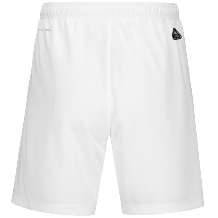 Shorts Man KOMBAT RYDER BRESCIA Sport Shorts WHITE Dressed Side (jpg Rgb)		