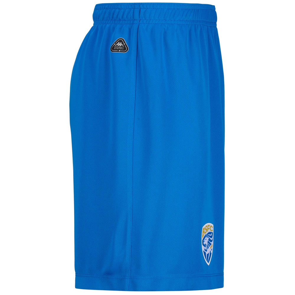 Shorts Man KOMBAT RYDER BRESCIA Sport Shorts BLUE IMPERIAL Dressed Front (jpg Rgb)	