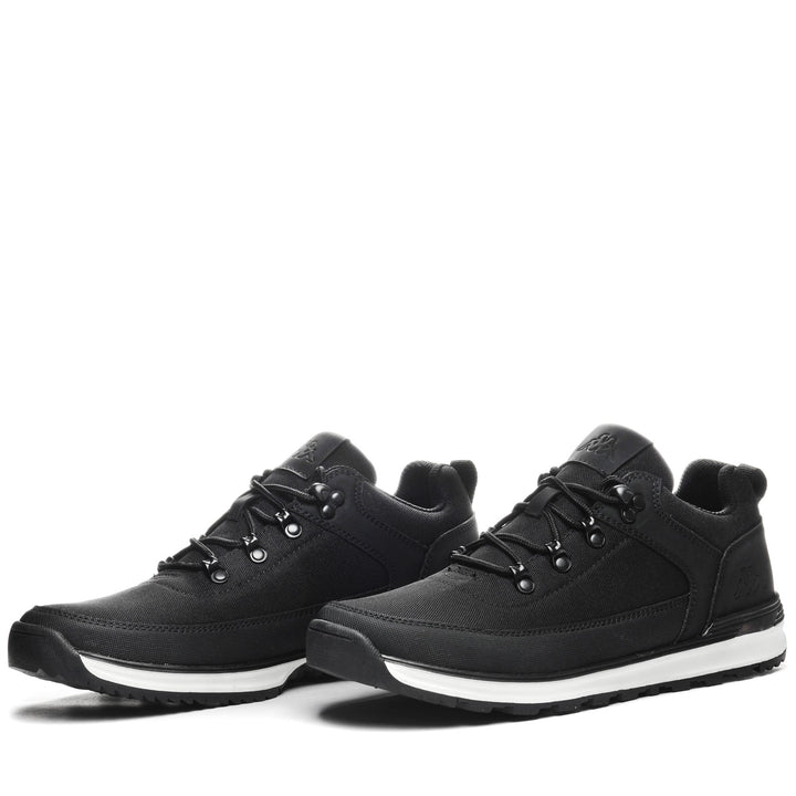 Sneakers Man LOGO MONSI 3 Low Cut BLACK-GREY DK-WHITE Detail (jpg Rgb)			