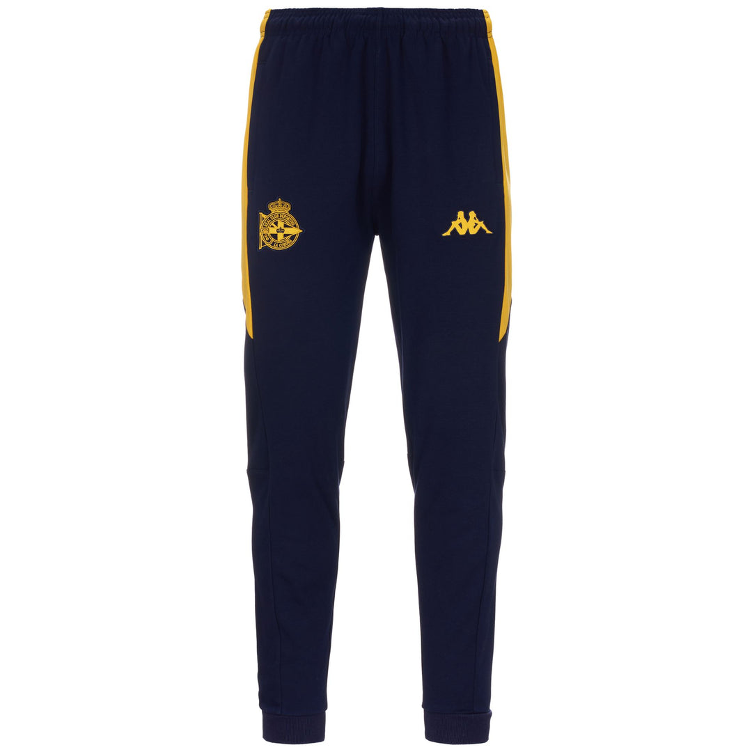 Pants Man ARUFINZIP 7 DEPORTIVO Sport Trousers BLUE MARINE-YELLOW Photo (jpg Rgb)			