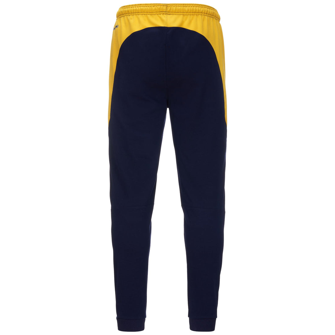 Pants Man ARUFINZIP 7 DEPORTIVO Sport Trousers BLUE MARINE-YELLOW Dressed Side (jpg Rgb)		