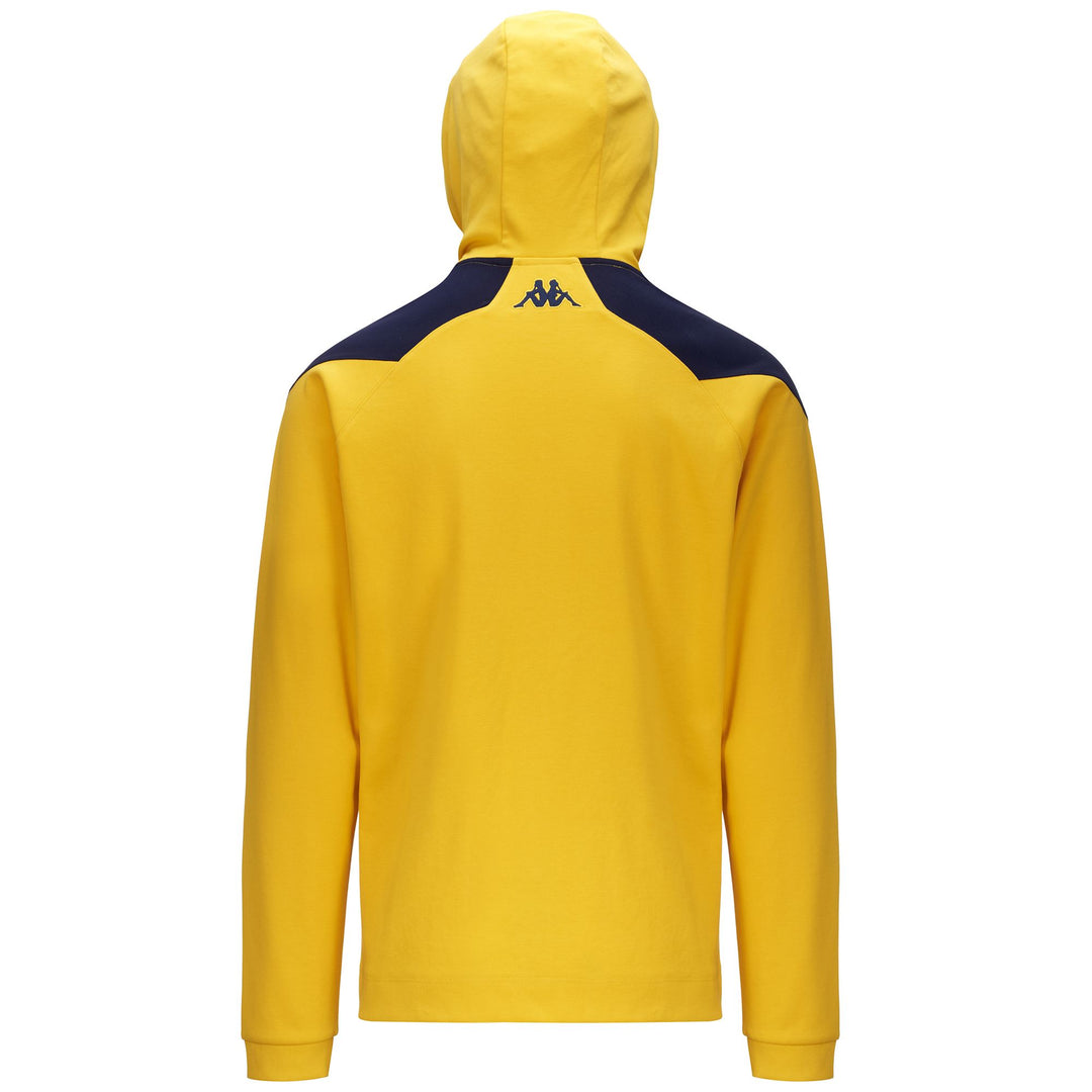 Fleece Man ARUFEOD 7 DEPORTIVO Jacket YELLOW-BLUE MARINE Dressed Side (jpg Rgb)		