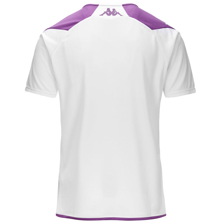 Active Jerseys Man ABOU PRO 7 VALLADOLID Shirt WHITE - BRIGHT VIOLET Dressed Side (jpg Rgb)		